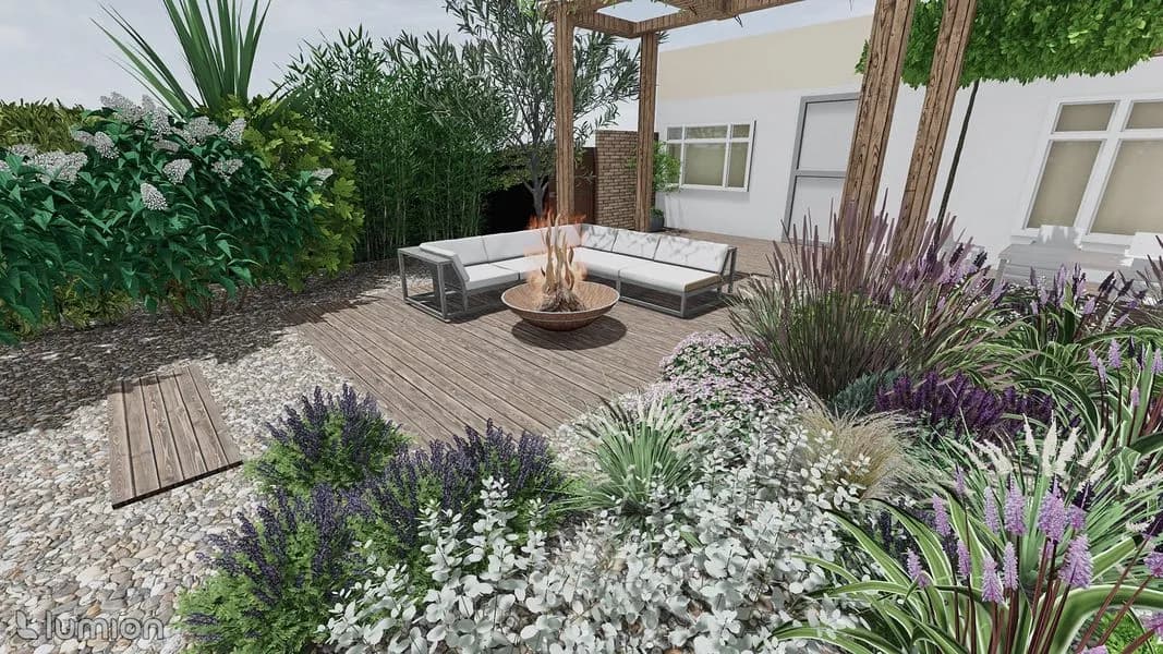 Mediterranean Garden, view 4