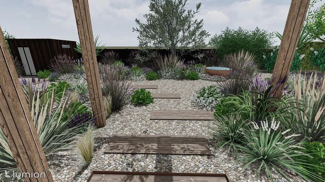 Mediterranean Garden, view 7