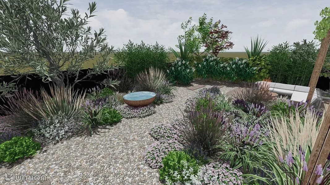 Mediterranean Garden, view 8