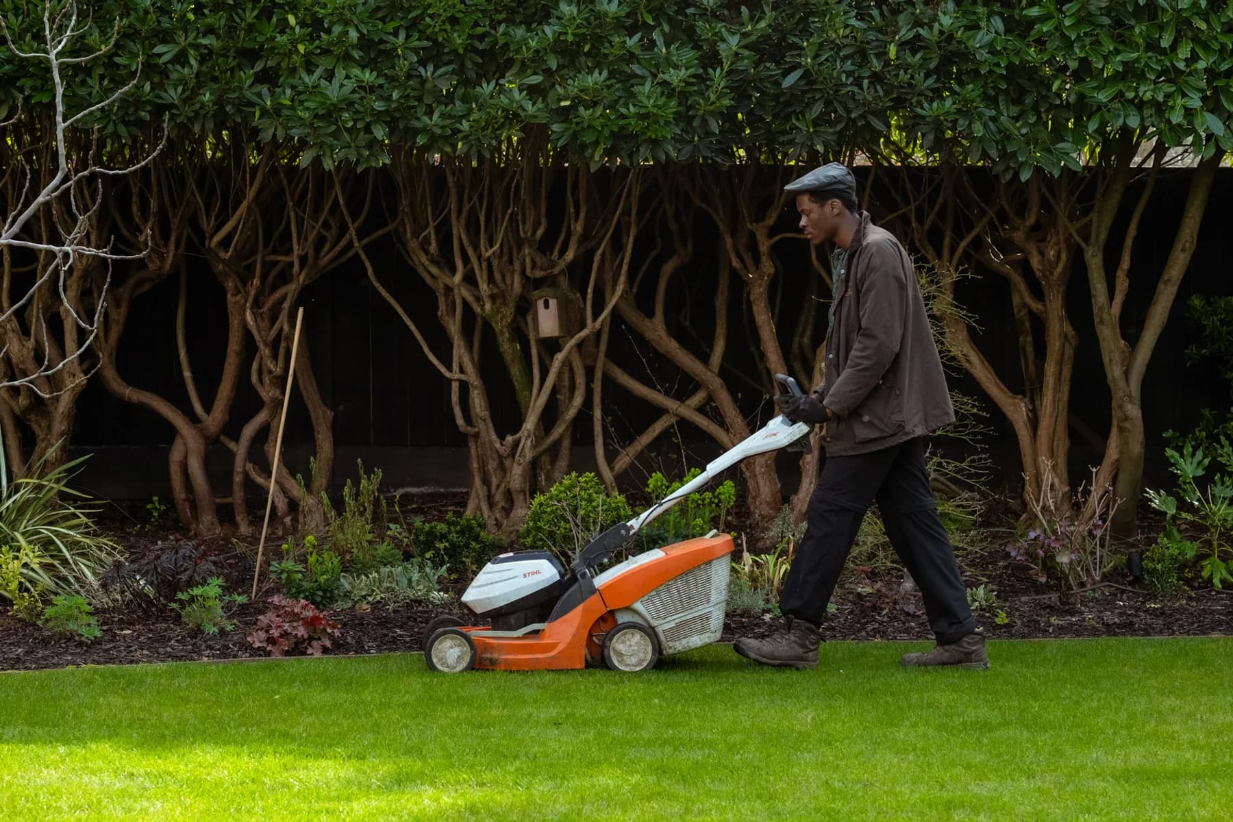 Turf laying — our team at work