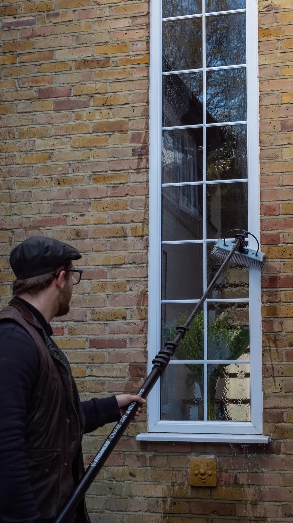 Window cleaning detail