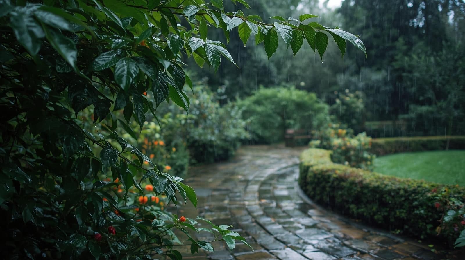 Heavy rainfall UK garden homeowners checklist
