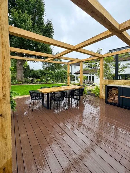 Contemporary English Garden, view 8
