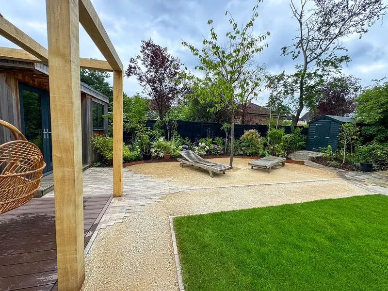 Contemporary English Garden, view 5
