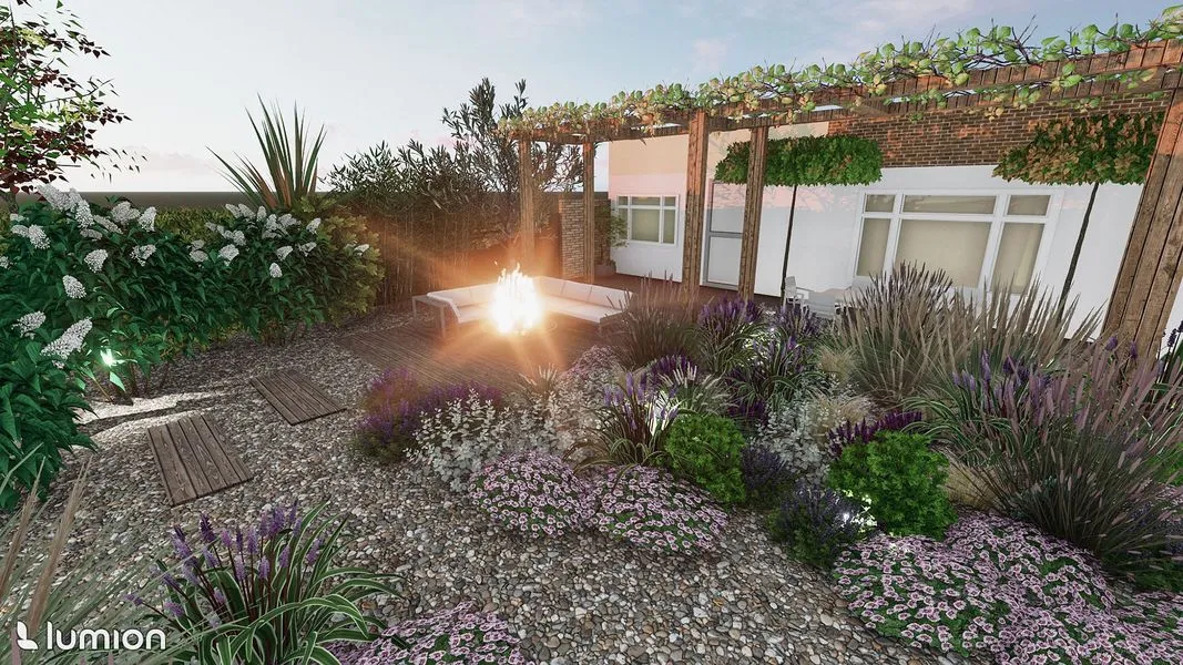 Mediterranean Garden, Bermondsey, London