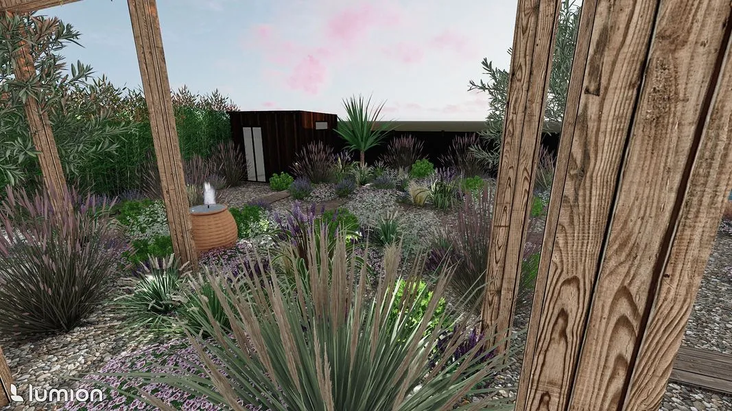 Mediterranean Garden, view 2