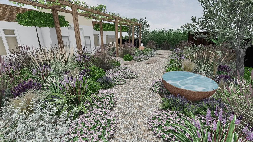 Mediterranean Garden, view 5