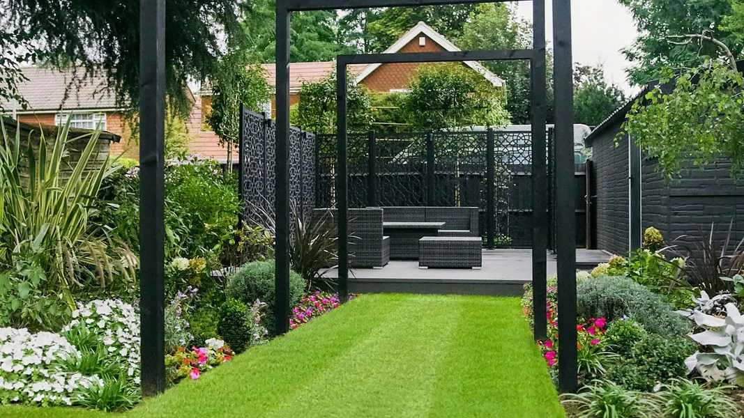 Modern Cottage Garden, view 3