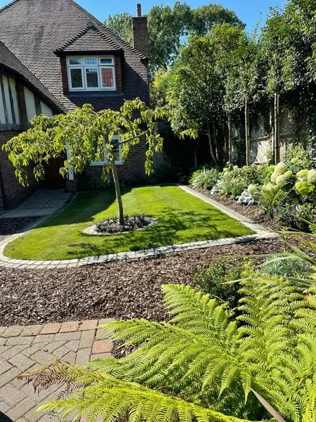 Formal Front Garden, view 6