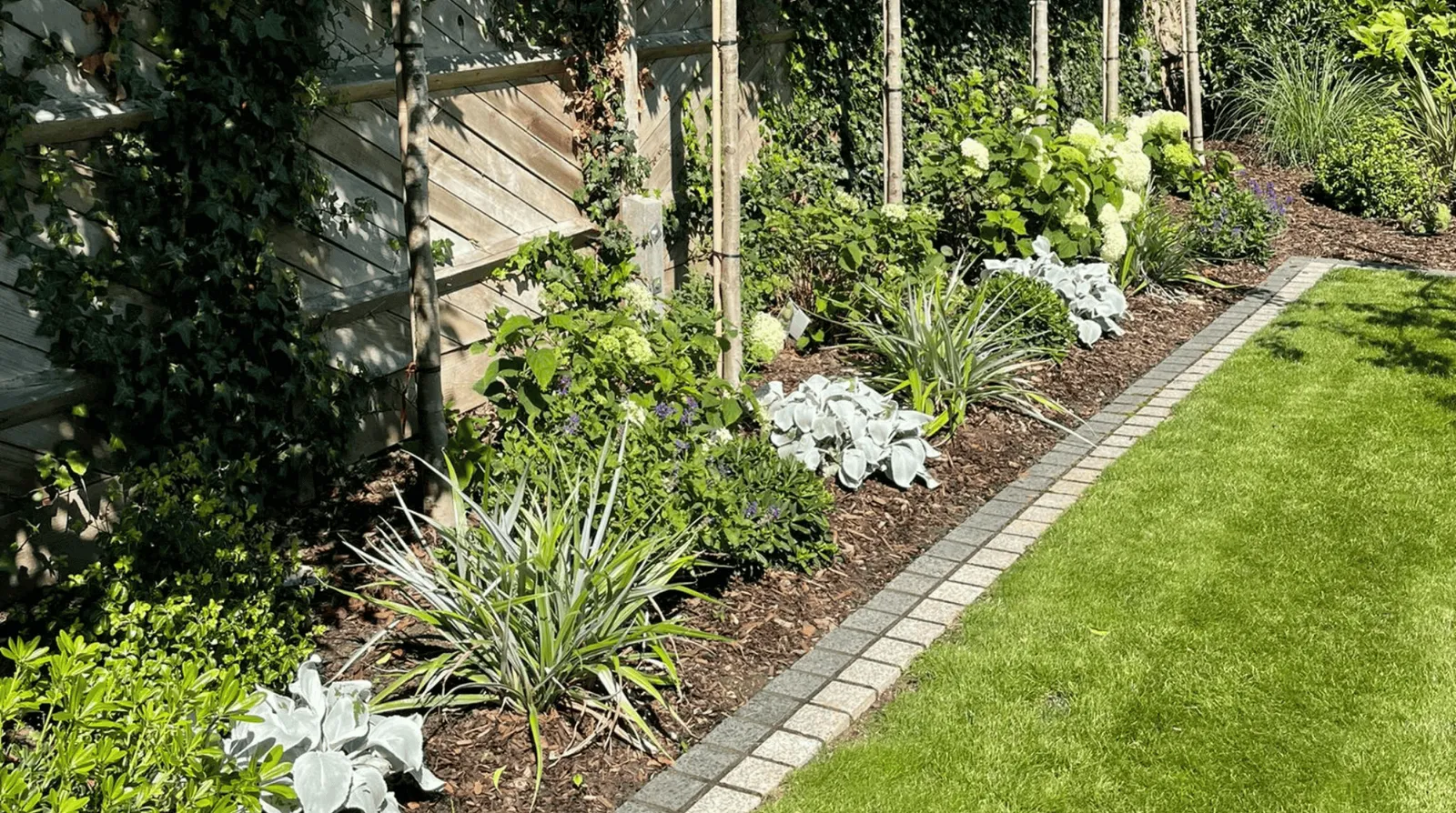 Formal Front Garden, view 4