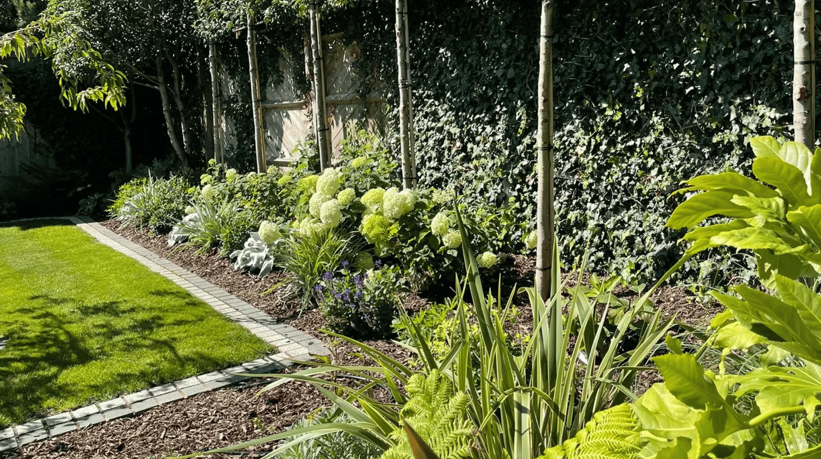 Formal Front Garden, view 5