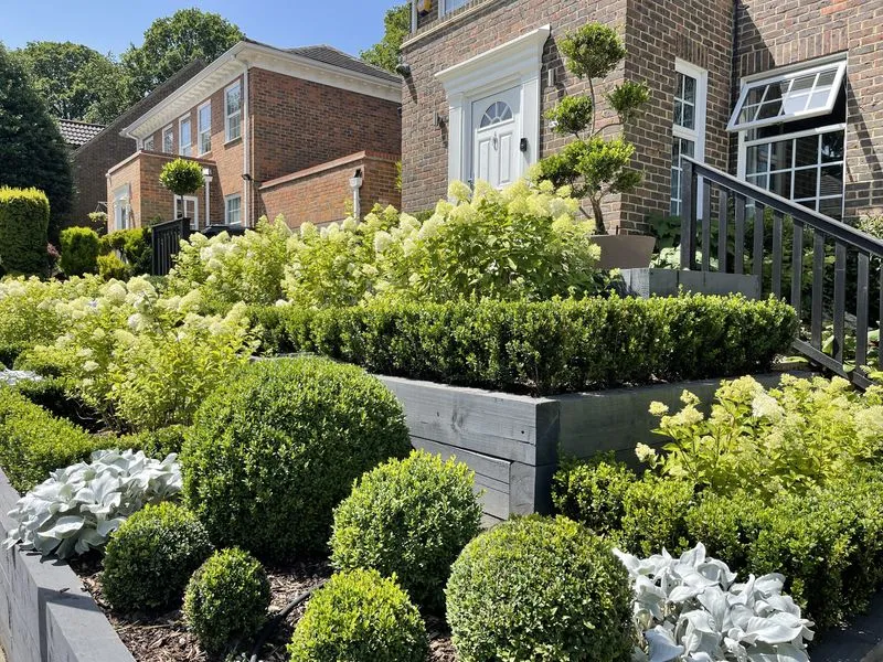 Tiered Front Garden, view 8