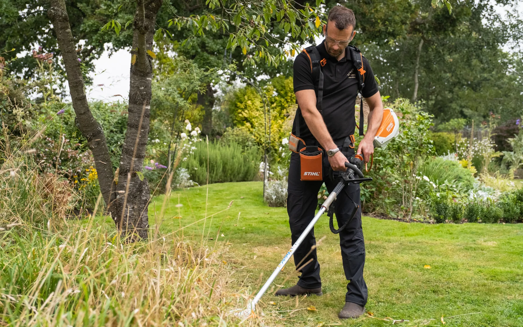 Gardening team at work