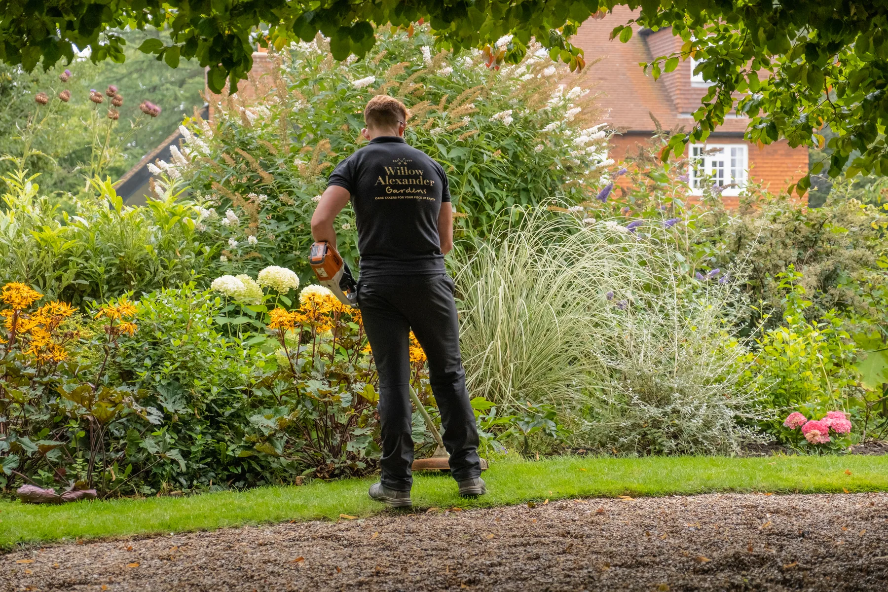 Garden tidy — our team at work