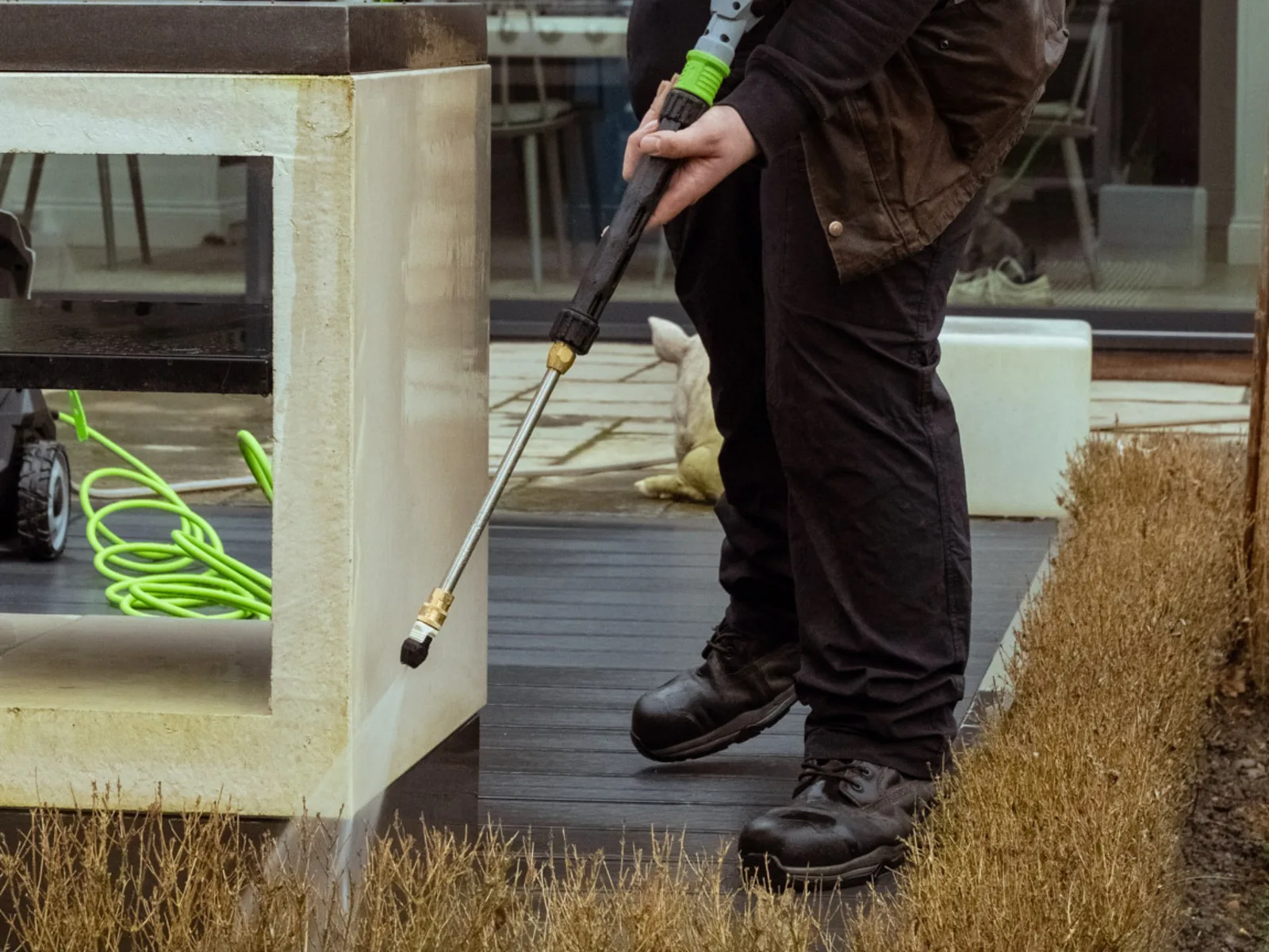 Jet washing, recent work 1