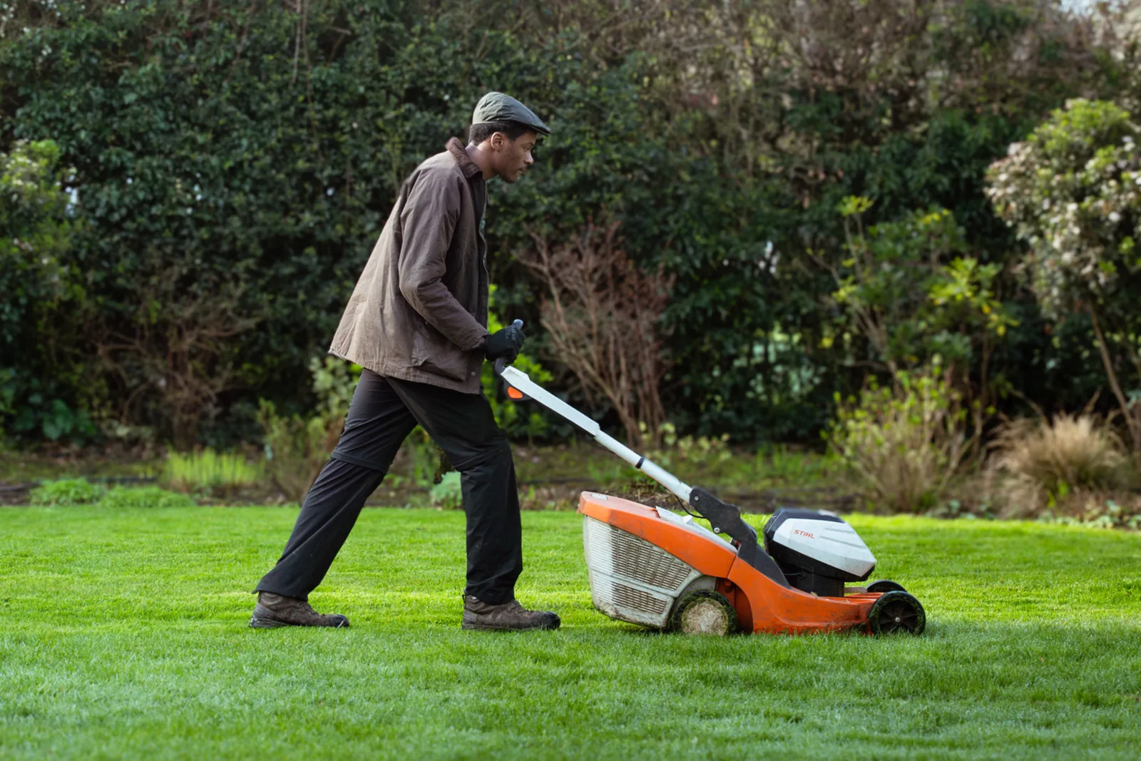 Lawn care — our team at work