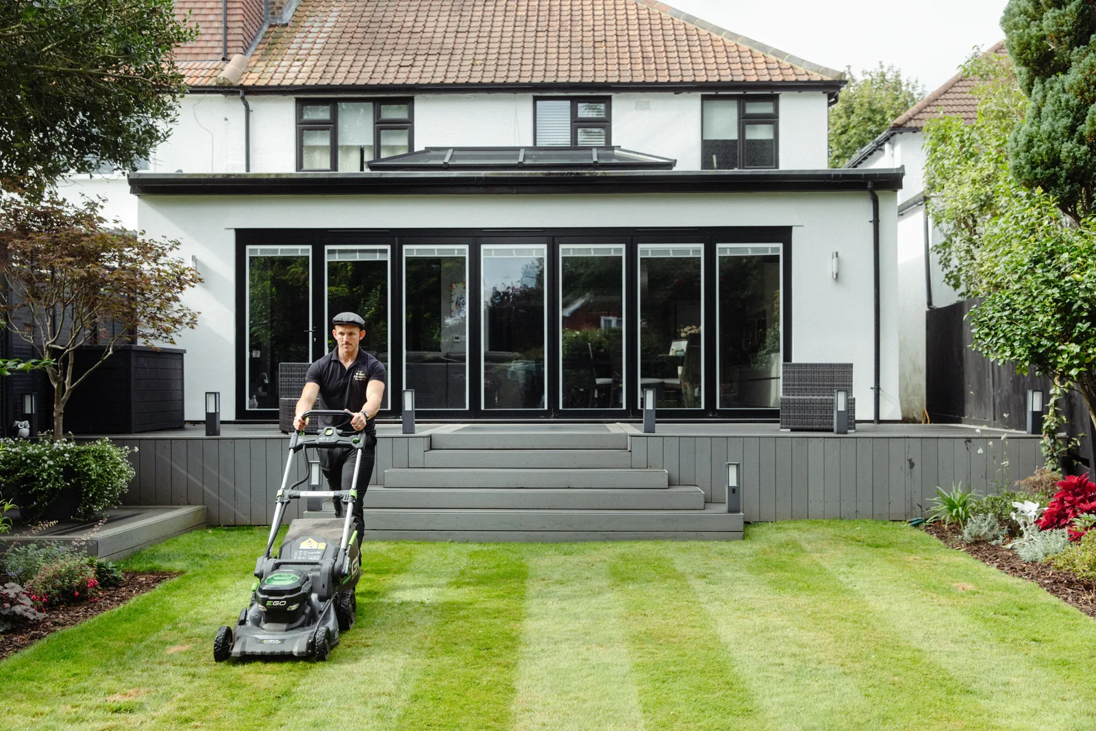 Lawn mowing