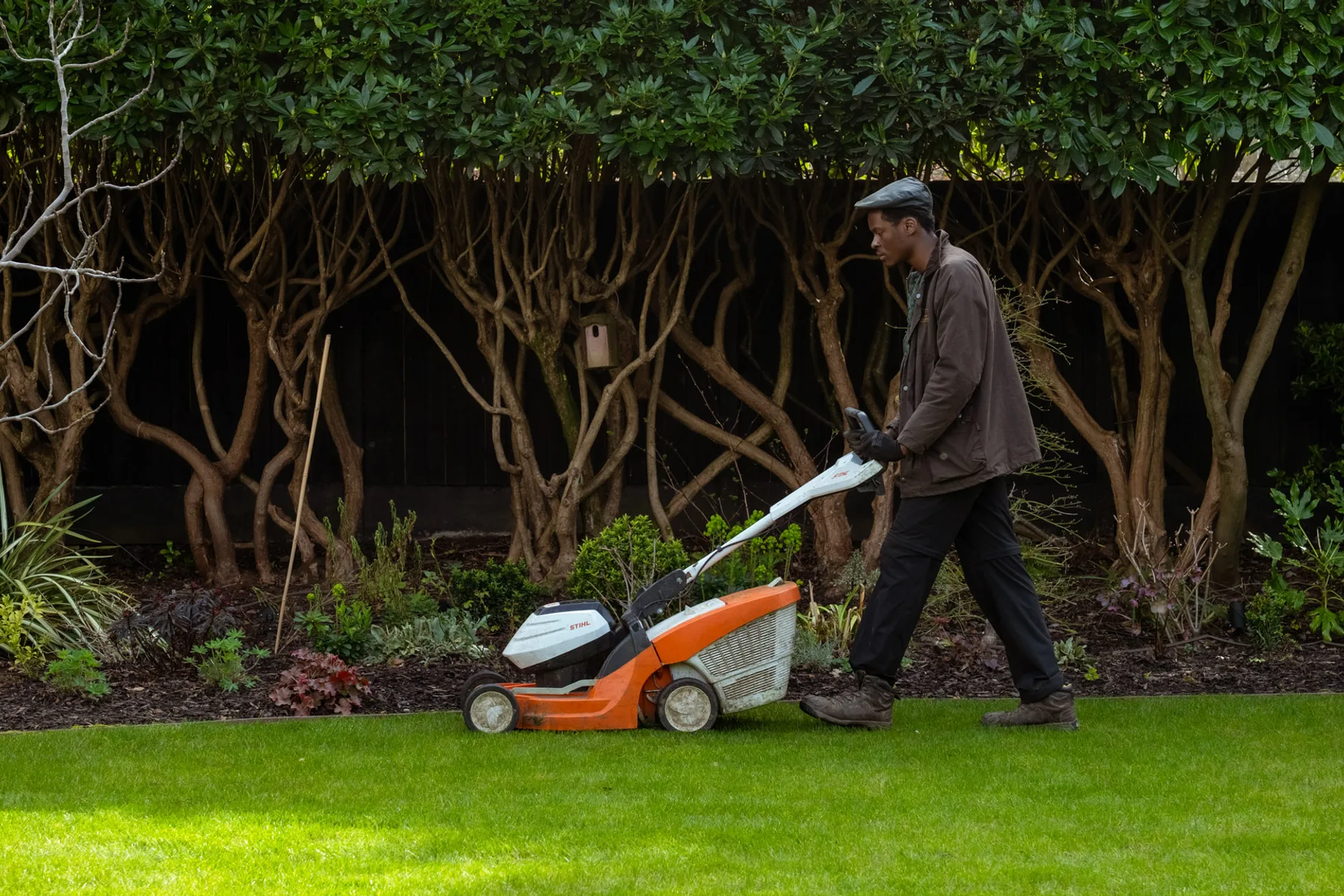 Turf laying — our team at work