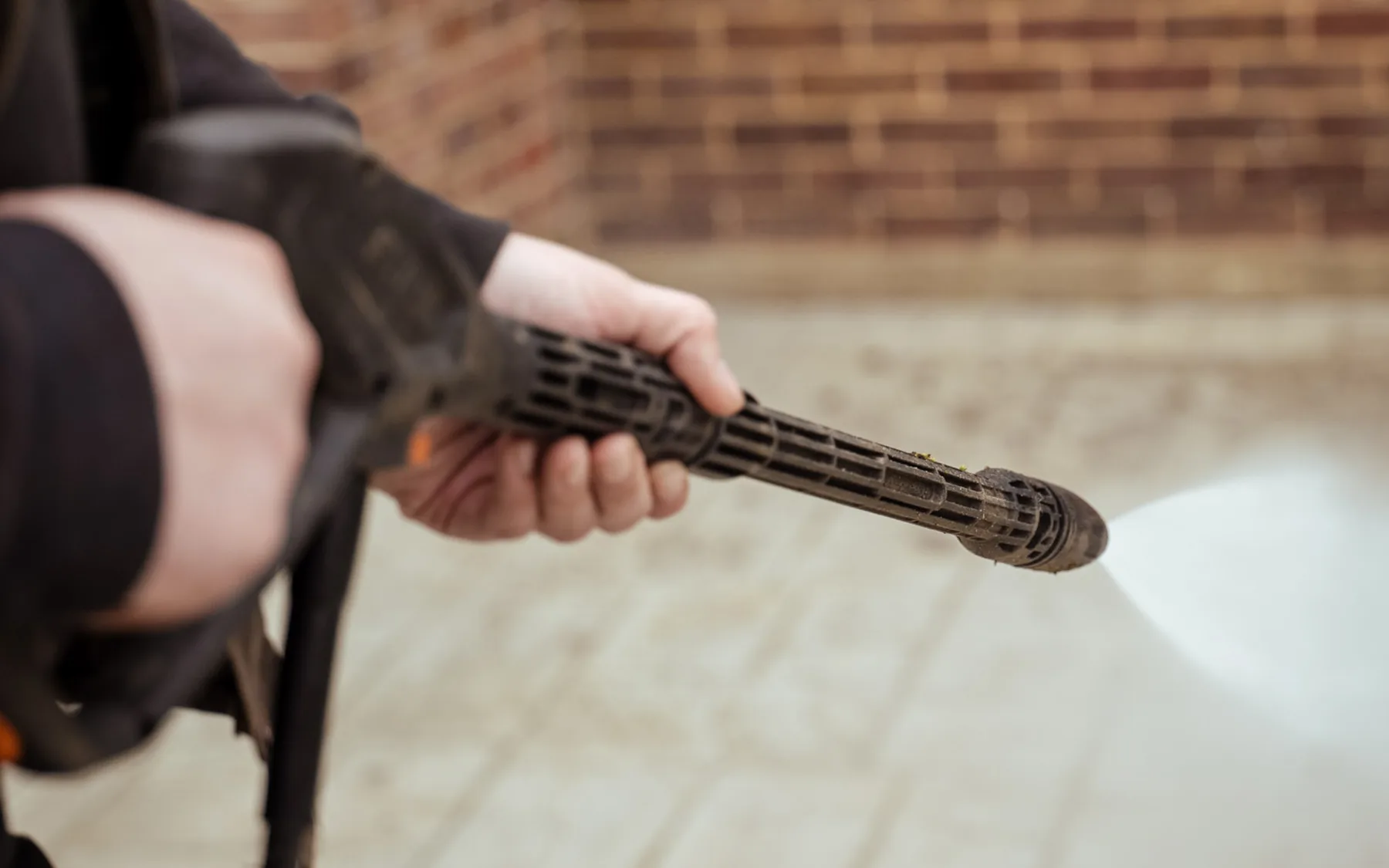 Jet washing