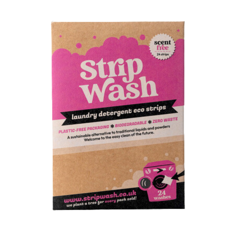 Scent Free Laundry Detergent Strips