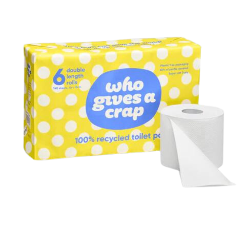 Classic Recycled Toilet Paper – 6 Pack