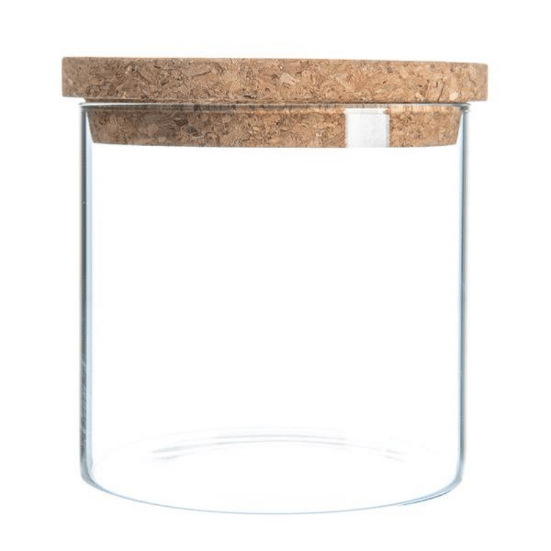 Glass Storage Jar With Cork Lid – 550ml