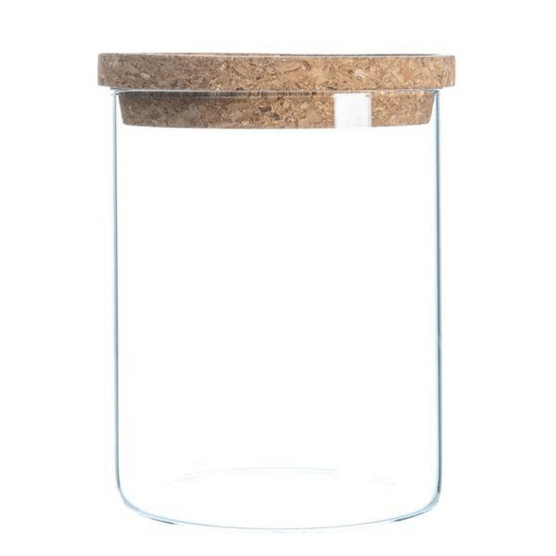 Glass Storage Jar With Cork Lid – 750ml
