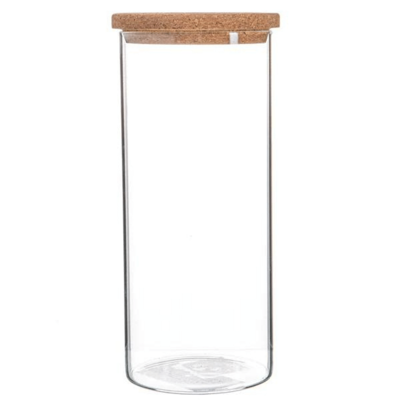 Glass Storage Jar With Cork Lid – 1.5L