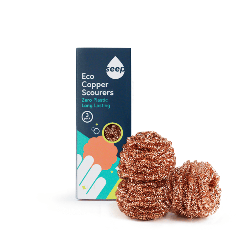 Recycled Copper Scourers – 3 Pack