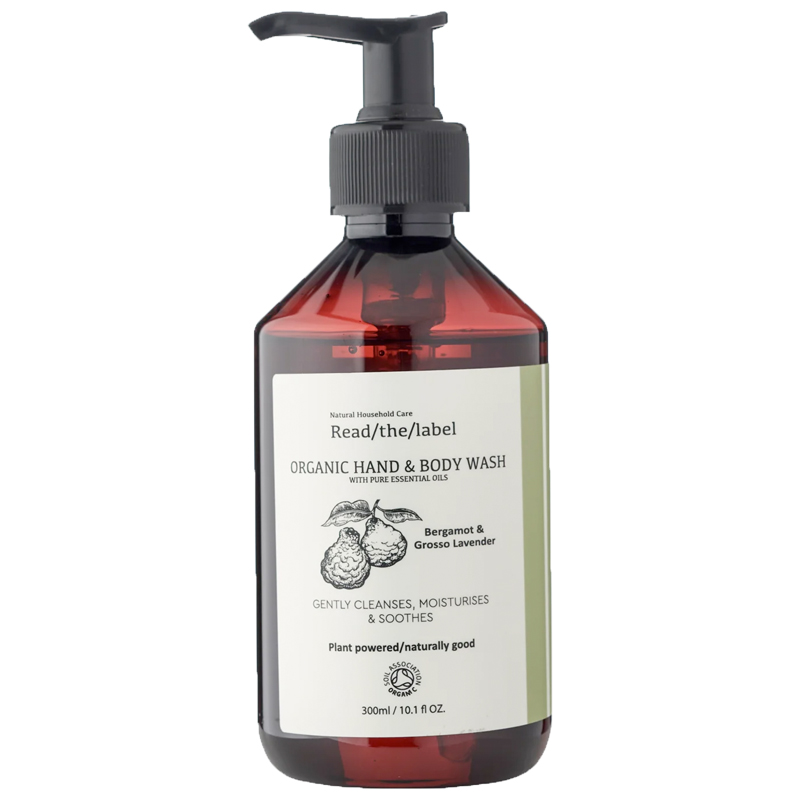 Organic Hand and Body Wash – Bergamot and Grosso Lavender 300ml