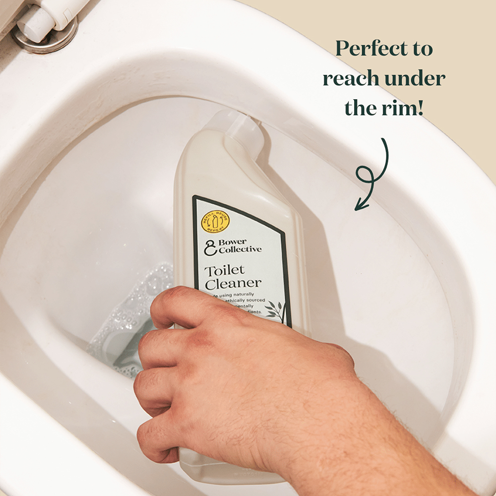 Bower Reusable Toilet Cleaner Dispenser Bottle – 750ml